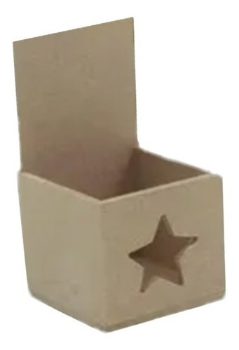 Imagen 1 de 4 de Caja Porta Velas Estrella