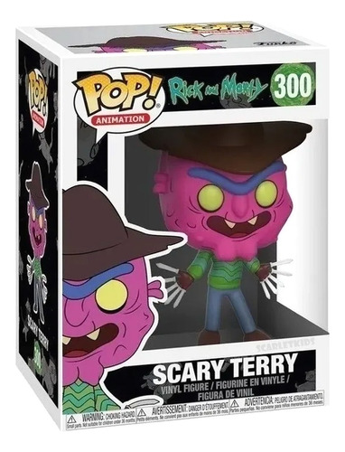 Funko Pop! Scarry Terry 300 Rick And Morty Scarlet Kids Orig