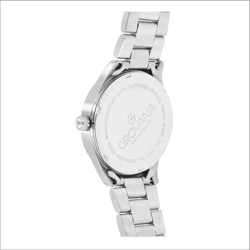 Reloj Grovana St. Andrews Lady 3194.1128 Clásico Zafiro Plateado Plateado Plateado