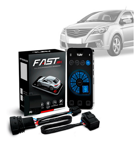 Módulo Acelerador Pedal Fast Com App Lifan 530 14 15 16