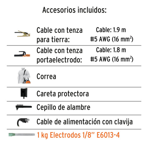 Soldadora Inversora 100 A Inverter Ajustable Portatil 127 V