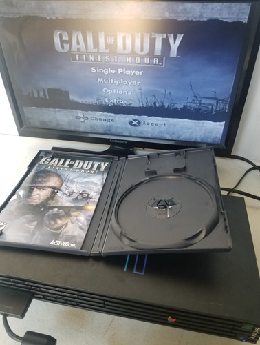 Call Of Duty -finest Hour Play 2 Formato Fisico Original (Usado)