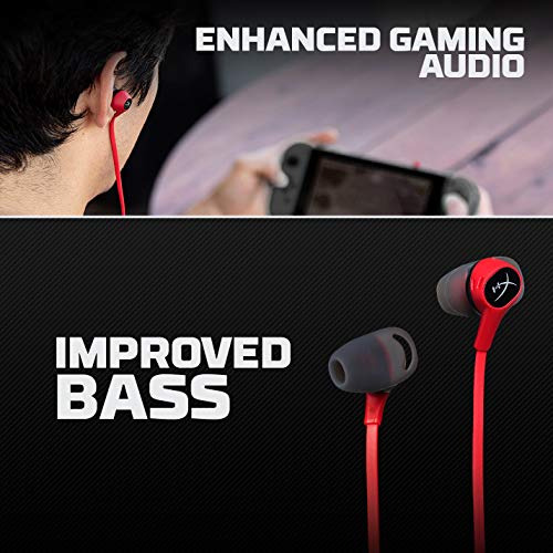 Audifonos Hyperx - Negro Y Rojo Rojo