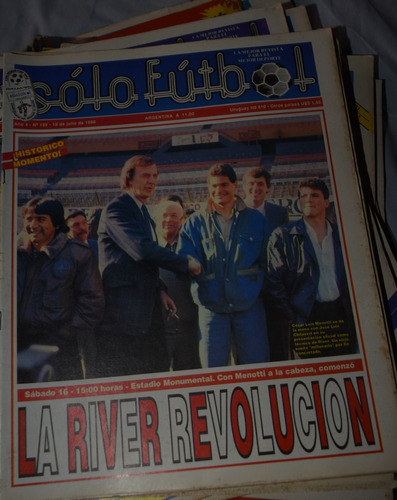 Revista Solo Futbol La River Revolucion