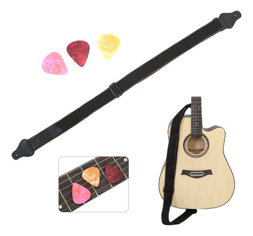 Correa De Guitarra, Bajo Eléctrico Acústico, Ukelele Ajustab