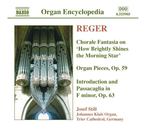 Organ Works Vol  4 - Reger (cd) - Importado