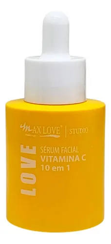 comprar Serum Vitamina C 10 em 1 Facial Max Love Rosto Hidratante Tipo de pele Todo tipo de pele