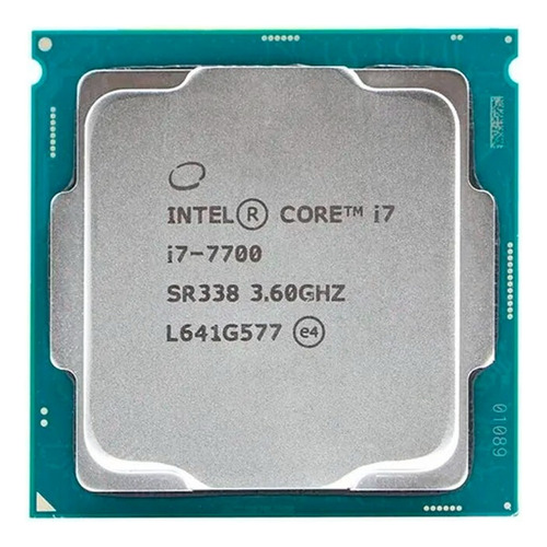 Procesador Intel Core I7-7700, 3.60 Ghz 8mb Caché L3 Lga1151