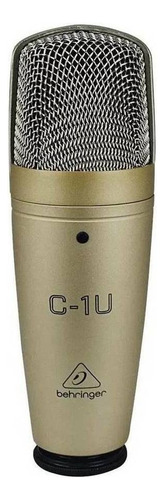 Behringer C-1u Microfono Condensador Usb De Estudio