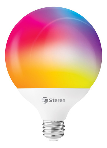 Steren Shome-122 Foco Led Wi-fi Multicolor, 15 W Rgb