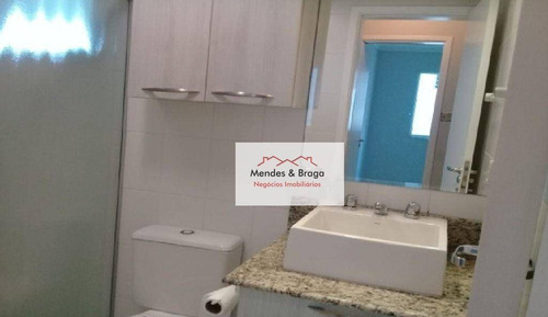 Imagem 12 de 30 de Apartamento À Venda, 62 M² Por R$ 340.000,00 - Vila Rosália - Guarulhos/sp - Ap3187
