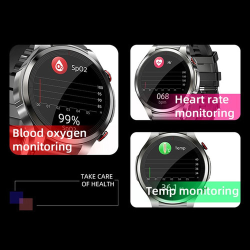 Reloj Bluetooth Ecg Ppg Reloj Para Diabéticos De Presión Art