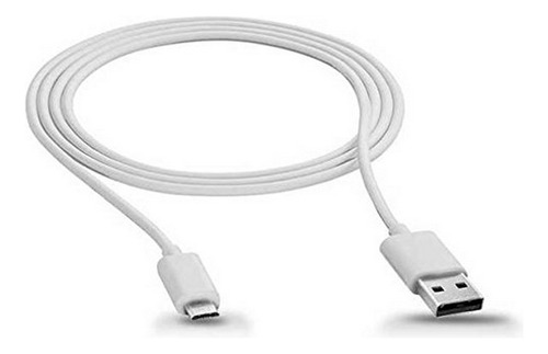 Cable Usb Blanco Compatible Con Amazon Fire Hd Y Kindle - C