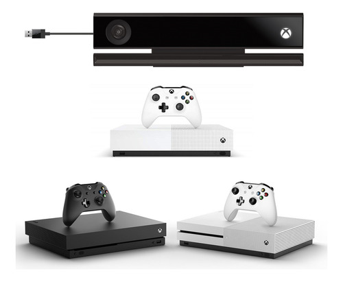 Sensor Kinect Xbox One Com Adaptador Usb Para Xbox One S E X