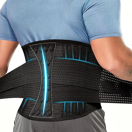 Cinturón De Apoyo Lumbar Trainer Gym Faja, 8 Varillas