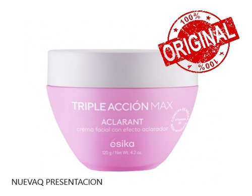 Triple Acción Max Aclarant120g 