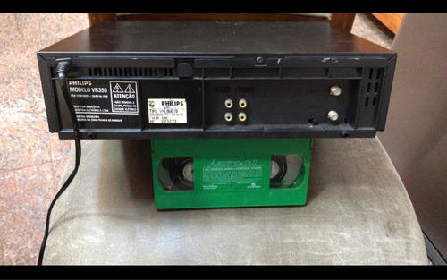 Video Cassete Philips Vr355 Usado No Estado Leia Abaixo (Usado)