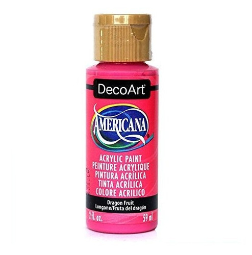 Decoart Da300-3 Americana Acrylic Paint, 2-ounce, Dragon Fru