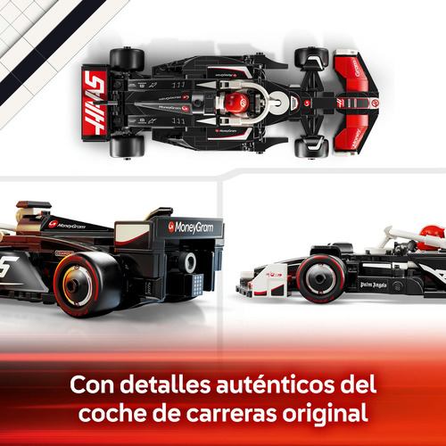 Lego Formula 1 Moneygram Haas F1 Team Vf-24 77250 Mas Piloto 242 Auto De Carreras