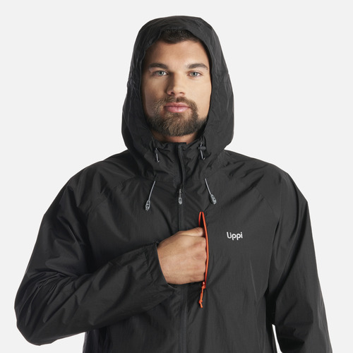 Chaqueta Hombre Nassau B-dry Hoody Jacket Negro Lippi