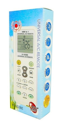 Imagen 4 de 4 de Control Remoto Universal Aire Acondicionado Split Ventana
