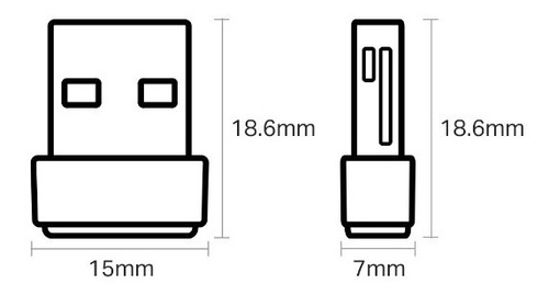 Imagem 5 de 5 de Adaptador Archer T2u Nano Usb Wi-fi Wireless Ac600 Tp-link