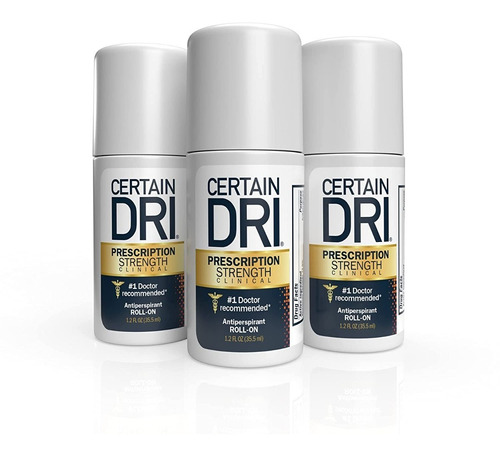 Certain Dri-desodorante Antitranspirante Para Uso Diario