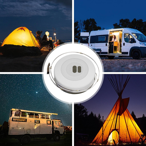 Cadena De Luces Solares Para Acampar Al Aire Libre Linterna