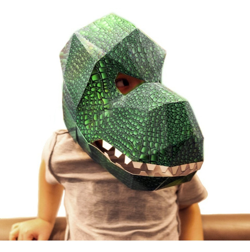 Imagen 3 de 7 de Juguetes Didacticos Art Kiddy Mascaras 3 D Para Armar