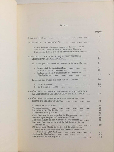 Cinética De Disolución De Medicamentos Serie Química. 1ra Ed