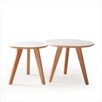 Comprar Set De Mesas Ratonas Nórdicas Escandinavas X2