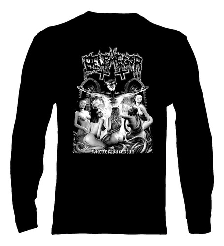 Polera Manga Larga Belphegor - Ver 09 - Lucifer Incestus