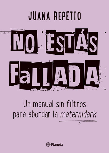 Libro No Estás Fallada