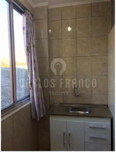 Apartamento De 45m² Com 1 Dormitório, Living, 1 Banheiro Em Campos Elísios - Cf65143