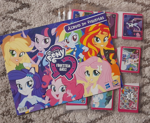 .- Album My Little Pony Equestria Girls Sd Incompleto