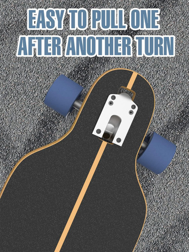 41 Pulgadas Drop-through Longboard Skateboard Cruiser