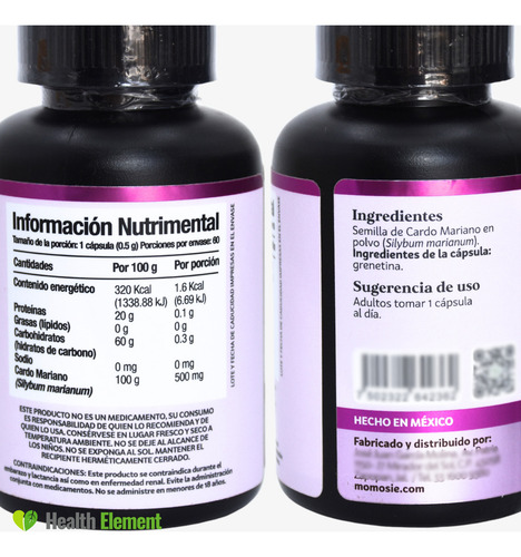 Nac + Cardo Mariano | Detox Celular Y Salud Del Hígado Sabor Sin Sabor