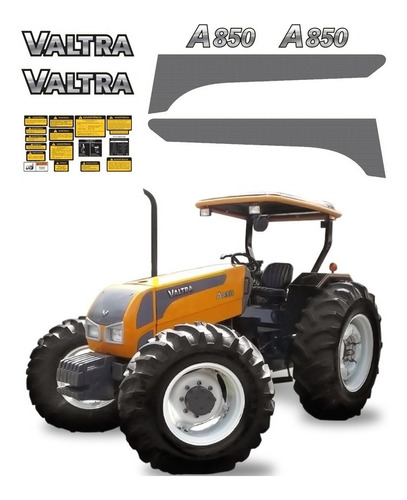 Decalque Trator Valtra A850 A 850