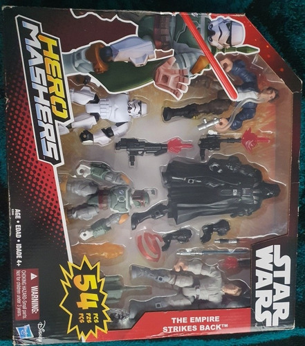 Star Wars Hero Mashers 5 Figuras Set 54 Pzas (Usado)