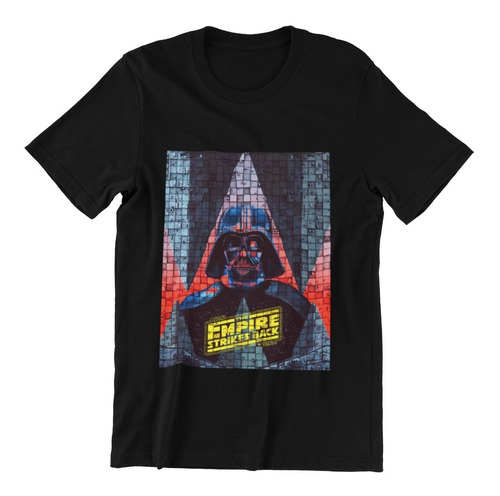 Polera Unisex Star Wars Obi Dark Vader Az Estampado Algodon