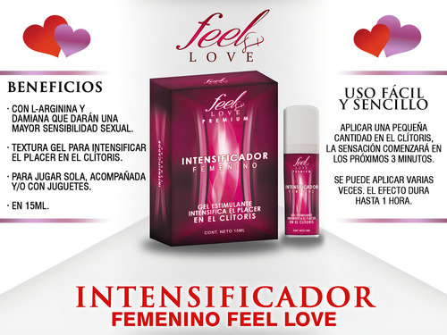 Gel Lubricante Super Intensificador Vaginal Multiorgasmico