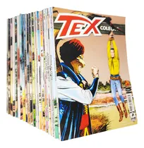 Comprar Kit 20 Gibis Tex Coleção Mensal Faroeste Western Texas Rangers Mythos Editora