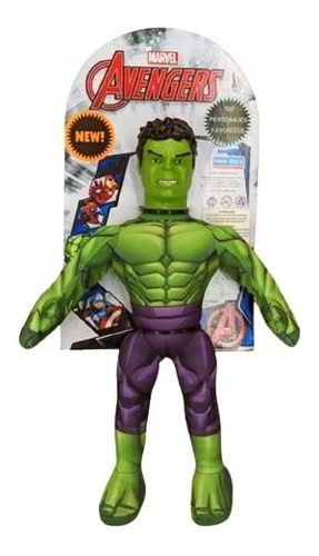 Muñeco Del Increible Hulk Con Apego Figura Marvel