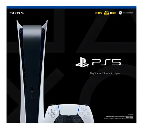 Console Playstation 5 Slim Edição 1tb Sony Ps5 Digital CFI 2015