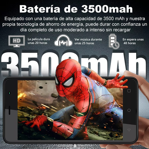 Ax751 Twl Teléfono 1gb Ram + 16gb Soporte Expansión 128 Gb Dual Sim 5 Pulgadas Celular