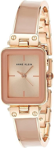 Reloj Mujer Anne Klein Cristal Mineral 22 Mm Ak/3926bhrg