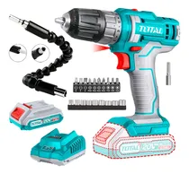 Comprar Taladro Atornillador Inalámbrico 20v + Extensor Flexible