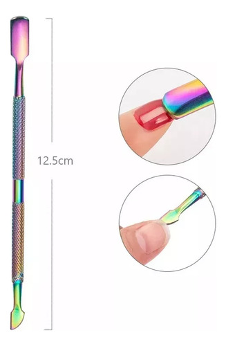 Extractor De Uñas Para Cutículas De Acero Inoxidable C
