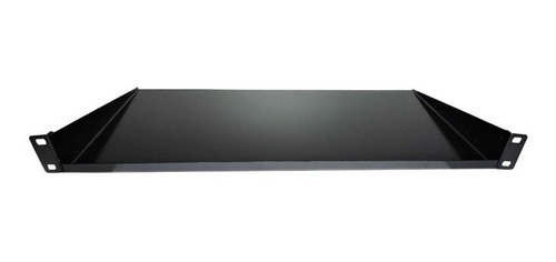 Imagem 4 de 4 de Bandeja Frontal Para Rack19 1u X 250mm Preta Bfr0001