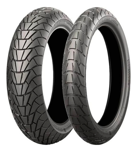 Set 170/60-17 Y 120/70-19 Bridgestone Battlax Ax41 Scrambler